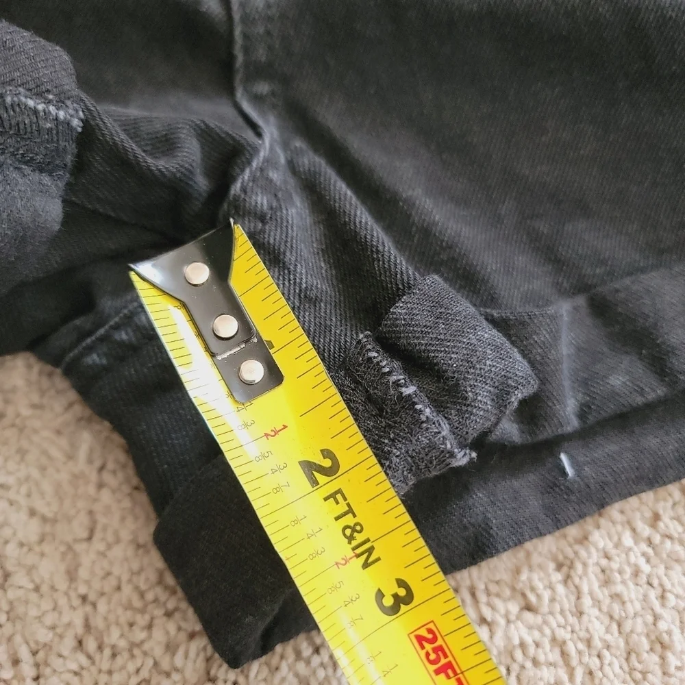 Primark Women's Black Denim Shorts 10